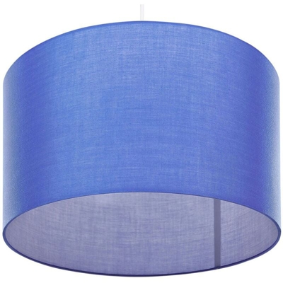 Lampada a sospensione blu a forma di tamburo KELLS - BELIANI