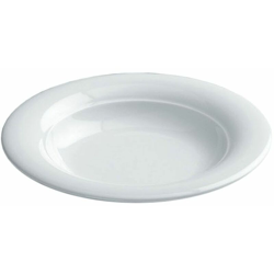 PIATTO IN PORCELLANA FONDO 24 CM LINEA THEOREMA BIANCO - Tognana precio