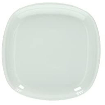 Tognana- Piatto Piano In Porcellana Cm 25X25 Linea Capri Bianco