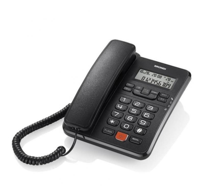 Brondi Office Telefono Fisso Ufficio Desk Lcd Vivavoce Display Casa Data Ora - LUEMM