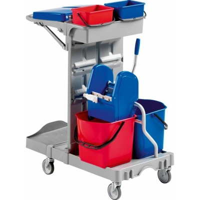 Carrello Per Pulizie Poly Ii 970X680X1110 2X15L - NO NAME