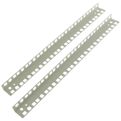 RackMatic - Rack 19' 9U binario posteriore per mobile rack bianco da parete WQ013