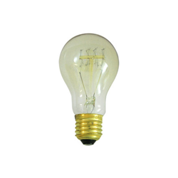 Lampadina decorativa sferica A60, con filo E27, filamento in carbonio, potenza 25 Watt, 80.673/25 - Electro Dh precio