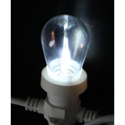Lampadina Goccia led Bianco 2 Watt e27 - GIOCOPLAST