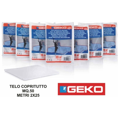 Telo Copritutto Hdpe Mq50 Mt.2X25 T/6 280-300 Gr. - BIGHOUSE IT