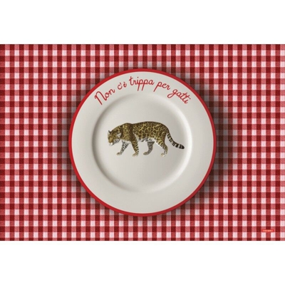Moroni Gomma Tovaglietta 30X44Cm Gatto