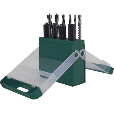 Kit mecchie da legno 10 parti M54320 1 pz. - Brüder Mannesmann