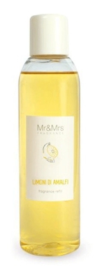 Mr&Mrs Fragrance Ricarica Diffusore A Bastoncino Blanc 200Ml Limoni Di Amalfi - MR & MRS FRAGRANCE