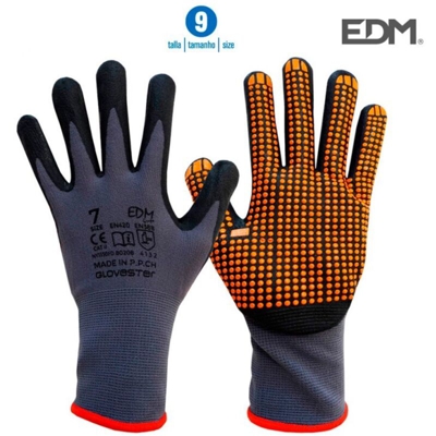 Guanti in nylon Taglia L Nitrile - EDM