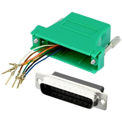 DA25-PMJ8-K-G-RC Adattatore SUB-D Spina SUB-D a 25 poli - Presa RJ45 8p8c 1 pz. - Encitech precio