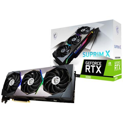 GeForce RTX 3090 24 GB GDDR6X Pci-E 3 x DisplayPort / 1 x HDMI SUPRIM X