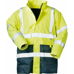Parka Alta Visibilità, Taglia M, Giallo / Blu - SAFESTYLE características