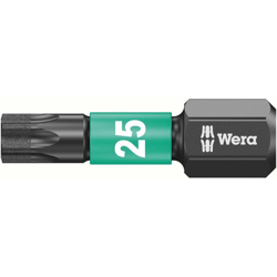 867/1 IMP DC Inserto Torx T 25 Acciaio per utensili legato, rivestimento di diamante D 6.3 1 pz. - Wera en oferta