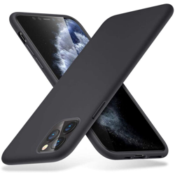 12Pz cover custodia nera opaca compatibile 11 pro max smartphone morbida - BS precio