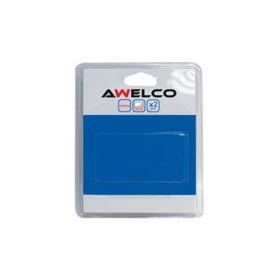 Vetro trasparente per saldare 75x98 2 pezzi AWELCO 90402/S