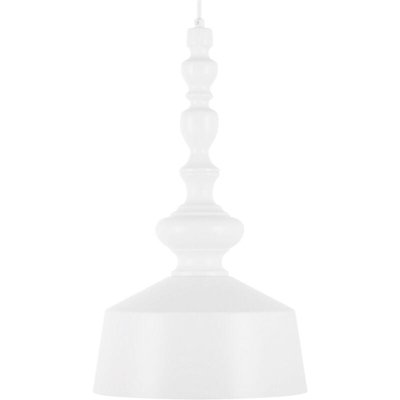 Lampada da soffitto in metallo bianco DRIVA - BELIANI