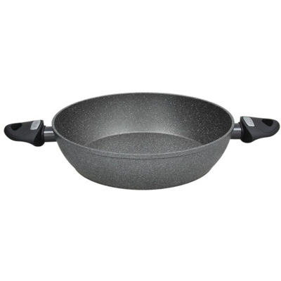 TEGAME 24CM LINEA MYTHOS MARBLE ANTIADERENTE AD ALTO SPESSORE - Tognana