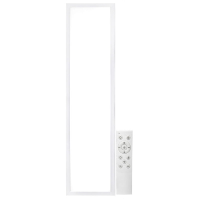Greenice - Pannello Led 120x60Cm Telaio Bianca Telecomando (Luminosità-CCT) 72W 30.000H (HO-PANMB595119572W-RC)