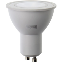 Lampadina beghelli gu10 led classe a+ 7 watt 600 lumen 3000 k beg 56857 en oferta