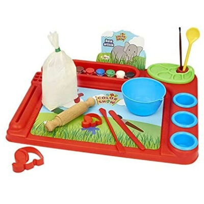 Pasta di Sale dell'Artista Color Show Pasta Modellabile Giocattolo con Tempere - FARO TOYS