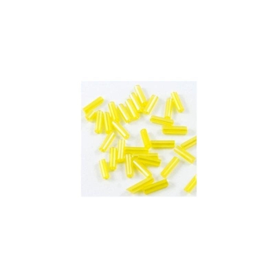 Bugle Beads 1445 2 mm, confezione da 1, colore: Giallo - GUTERMANN