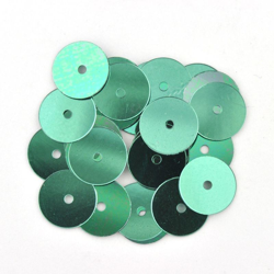 8 mm piatto rotondo paillettes 8260 verde confezione da 1 - GUTERMANN precio