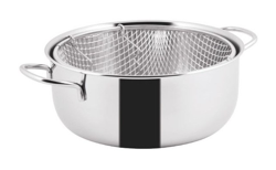 FRIGGITRICE INOX C/CESTELLO cm 24 - Metalsomma precio