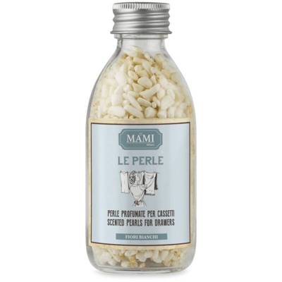 PERLE PROFOFUMATE PER CASSETTI 80GR FIORI BIANCHI - Mami Milano