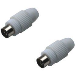 Spinotto Tv Femmina Diam 9.5 Mm 2 Pezzi Per Antenna Tv - EUROSTORE07 en oferta