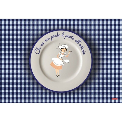 TOVAGLIETTA 30X44CM OSTERIA - Moroni Gomma