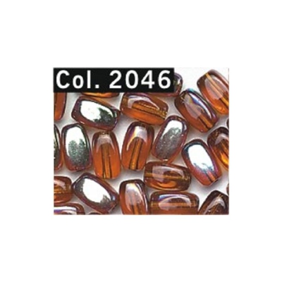 Riso Perle 6 mm tubo 85 pezzi colore 2046 marrone - KNORRPRANDELL