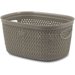 Bighouse It - CESTA INTRECCIO XS CM.17,5X23,5X12h TORTORA precio