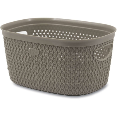 Bighouse It - CESTA INTRECCIO XS CM.17,5X23,5X12h TORTORA