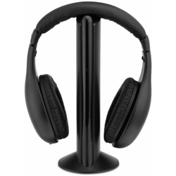 Cuffie Stero Wireless Senza Fili Cuffia Stereo Per Pc Game Player DVD TV MP3 - TEMPO DI SALDI precio