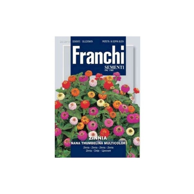 Semi Franchi Zinnia Multicolore Art. D358/10 - FRANCHI SEMENTI