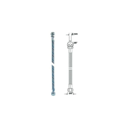 Tubo 1000Mm10 Mm Quet. X 3/8 Ub. - SANITOP WINGENROTH precio