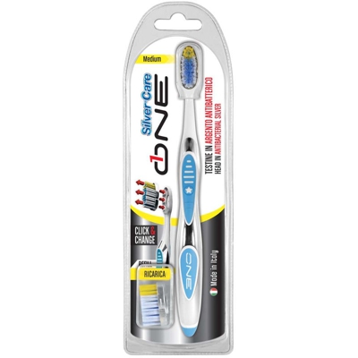 Spazzolino Medio Silver Care One - SPAZZOLIFICIO PIAVE