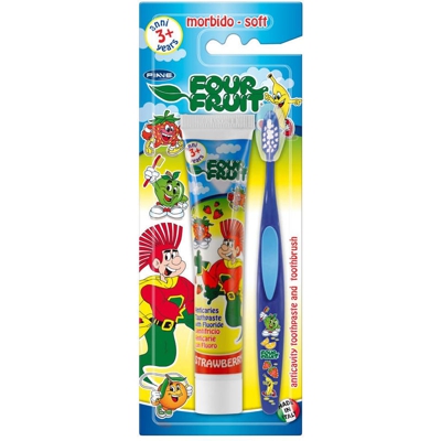 Spazzolino Four Fruit C/Dentifricio - SPAZZOLIFICIO PIAVE