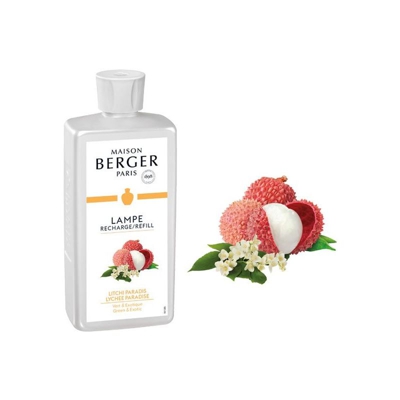 Fragranza Per Lampada Catalitica Litchi Paradis 500 Ml Lampe Berger Decorazione Profumo Casa Ambiente - MAISON BERGER