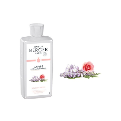 Fragranza Per Lampada Catalitica Bouquet Liberty 500 Ml Lampe Berger Decorazione Profumo Casa Ambiente - MAISON BERGER