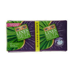 Assorbenti Seta Ultra 32 Pz Anatomico Lines - ORIZZONTESHOP características