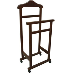 Appendiabiti Indossatore Porta Abiti in legno Noce marrone per camera vestiti - SAVINO FILIPPO precio