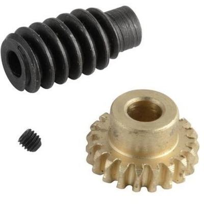 Ottone, Acciaio Kit ruota e vite senza fine Tipo di modulo: 0.5 Numero di denti: 40 - N.A.