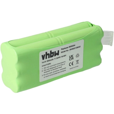 Batteria vhbw Ni-MH 800mAh (14.4V) per aspirapolvere Home Cleaner Dirt Devil Spider M607, Spider 2.0 M612 come 0606004.