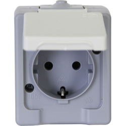 Prendendo Orizzontale Corrente Sporgente Grigio / Bianco - KOPP características