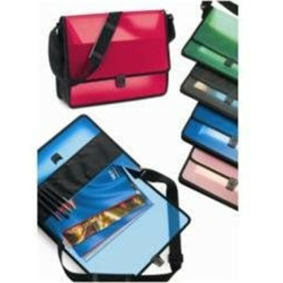 5149-R cartella Tessuto, Polipropilene (PP) Rosso, Trasparente - Niji