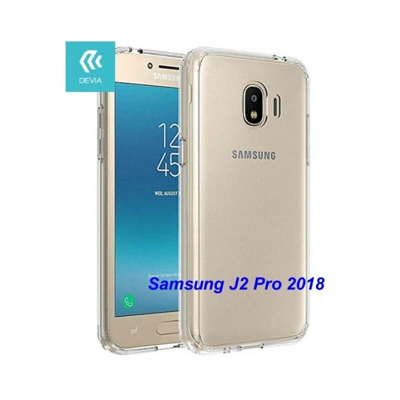 custodia protettiva morbida per samsung j2 pro 2018 trasparente lif denkj2p8687 - DEVIA