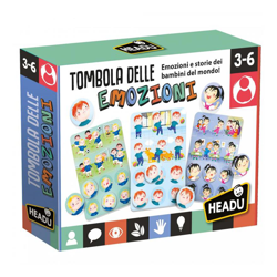 TOMBOLA DELLE EMOZIONI GIOCHI BAMBINI APPRENDIMENTO TEMPO LIBERO - Headu características
