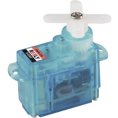 Micro Servo S-0307 Servo analogico Materiale trasmissione: Plastica Sistema innesto: JR - Reely