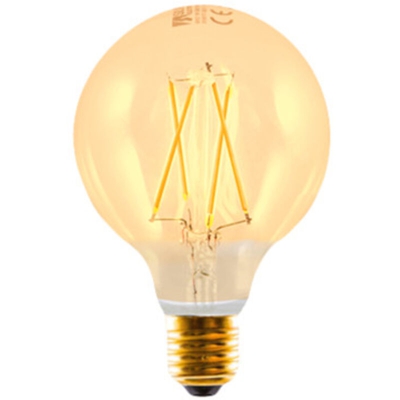 Lampadina decorativa a LED GLOBO E27 3W 2200K - SILVER